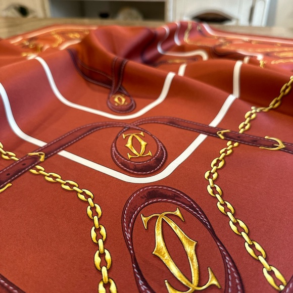 Authentic Cartier Scarf - Picture 5 of 13